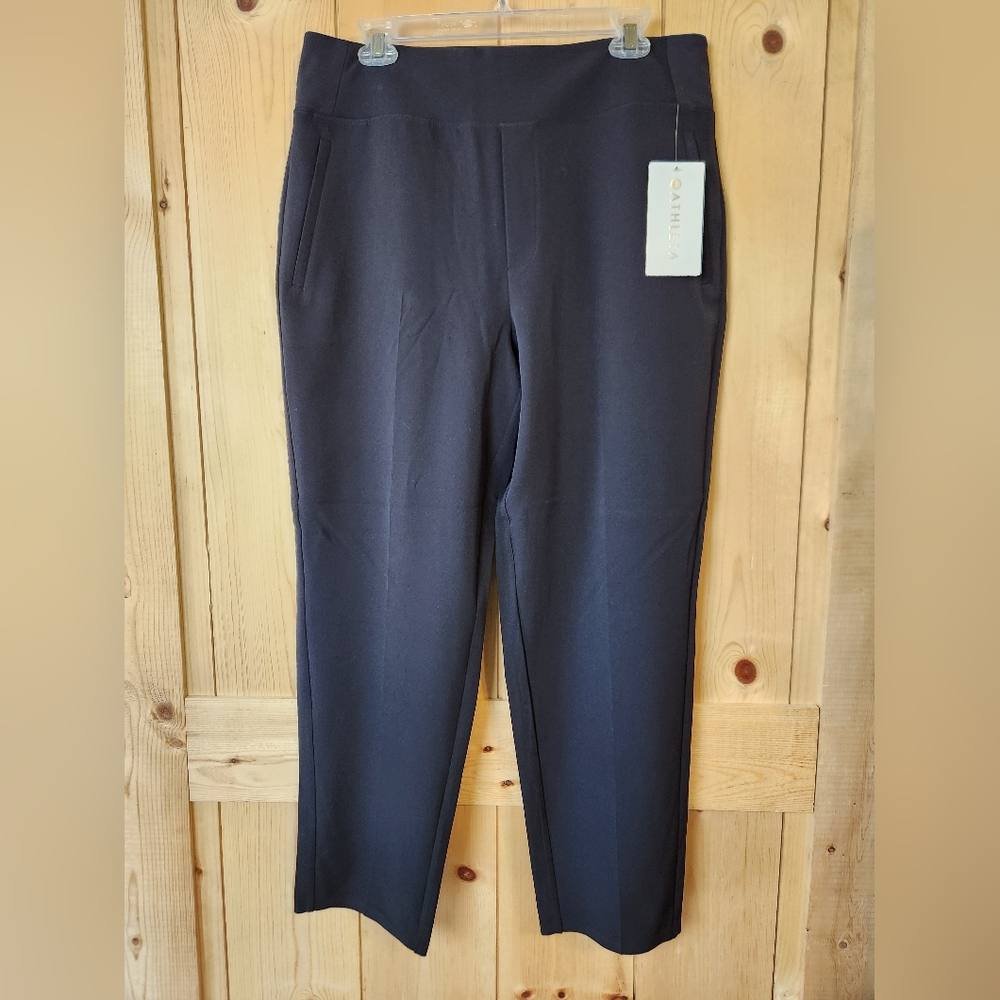 Athleta Endless Pant Black Career Academia Pull-On Breathable Pants NWT